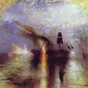 J.M.W. Turner Peace - Burial at Sea. oil on canvas